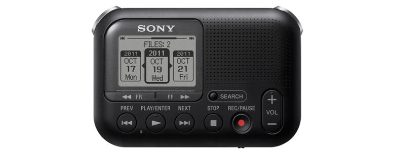 Sony ICDLX30 IC Nero