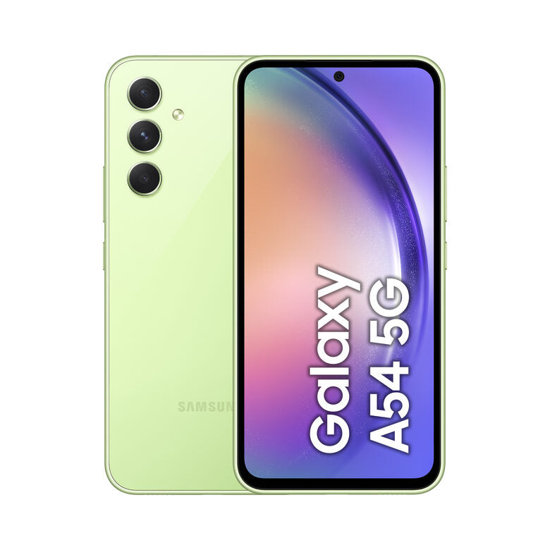 Samsung Galaxy A54 5G Display FHD+ Super AMOLED 6.4”, Android 13, 8GB RAM, 256GB, Doppia SIM, Batteria 5.000 mAh, Awesome Lime