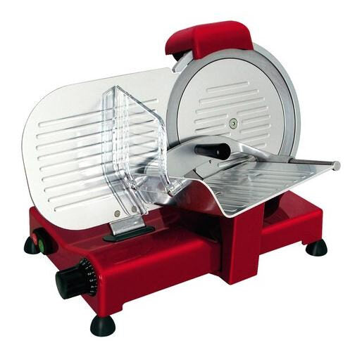 RGV 25 Special Edition affettatrice Elettrico 140 W Rosso, Acciaio inossidabile Alluminio