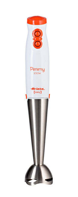 Ariete 881 Frullatore ad immersione 200 W Arancione, Acciaio inossidabile, Bianco