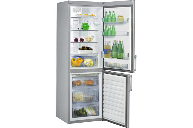 Whirlpool WBE3375 NFC TS frigorifero con congelatore Libera installazione 320 L Acciaio inossidabile