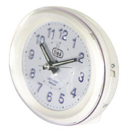 Trevi SL 3052 Orologio da tavolo in quarzo Ovale Bianco