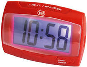 Trevi SLD 3065 Orologio da tavolo digitale Rettangolare Rosso