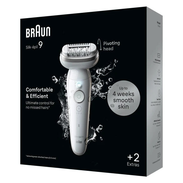 Braun Silk-épil 9 9-011 Epilatore Elettrico Donna