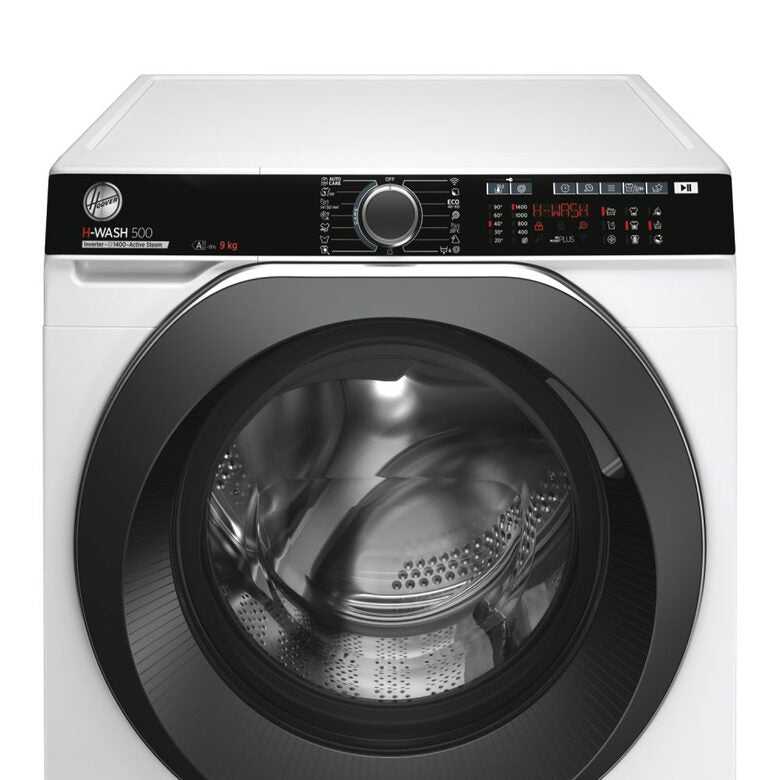 Hoover H-WASH 500 HWP 49AMBC7/1-S lavatrice Caricamento frontale 9 kg 1400 Giri/min A Bianco