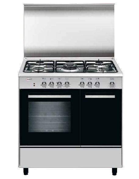 Glem Gas Alpha AR96GIF2 Piano cottura Acciaio inossidabile