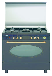 Glem Gas Unica UA96TR2 Cucina con Piano cottura Nero