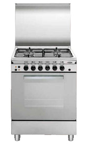 Glem Gas Unica U55BIF2 Cucina e Forno a Gas Acciaio inossidabile