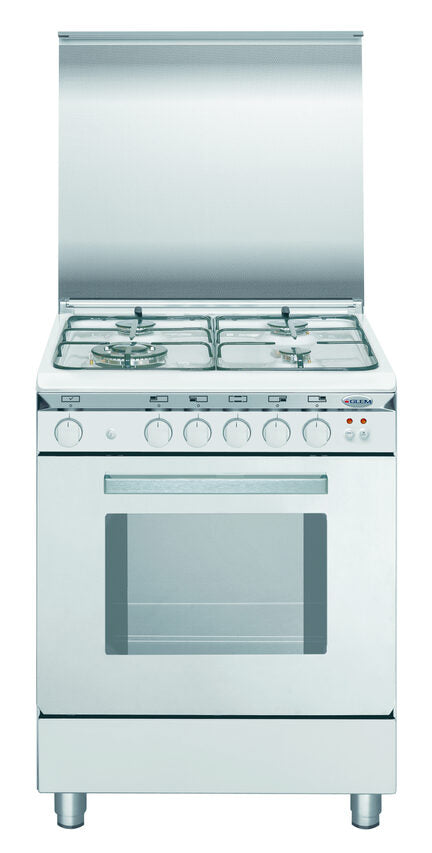 Glem Gas Unica U66BXF2 Piano cottura Bianco