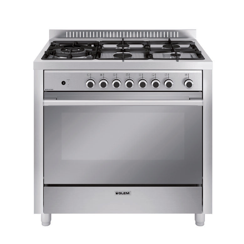 Glem Gas Matrix M96TMI Piano cottura Acciaio inossidabile A