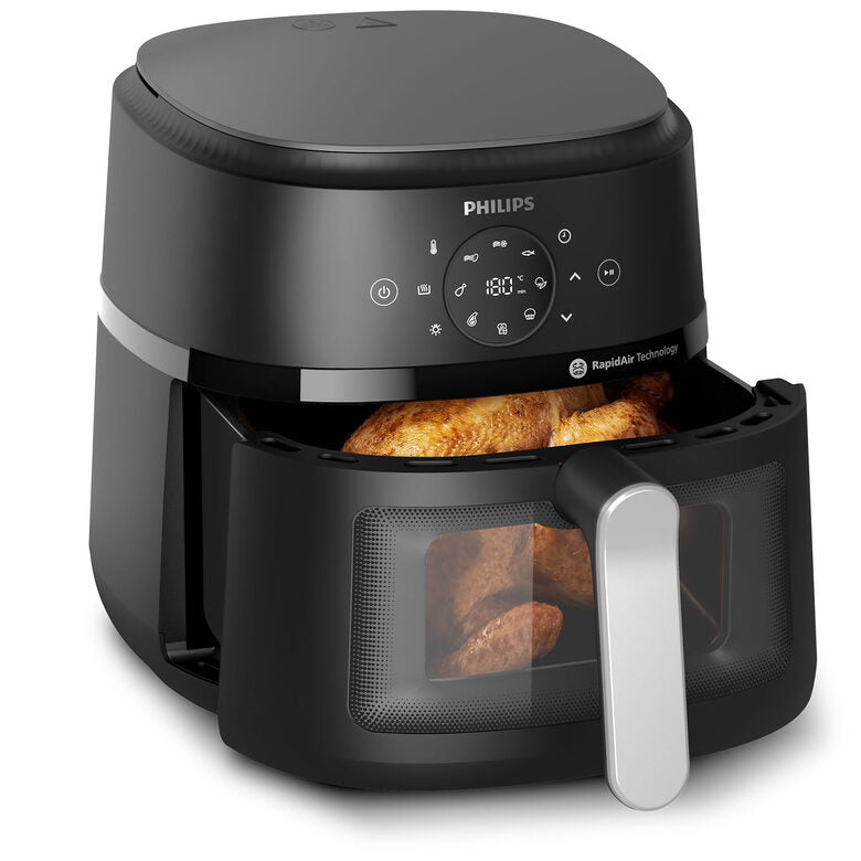 Philips 2000 series NA231/00 Airfryer 6.2 L, Friggitrice 13 in 1, App ricettario