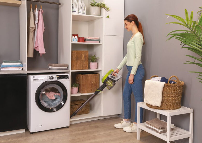 Hoover HF1 HF110H 011 Senza sacchetto 0,9 L 170 W Grigio, Lime