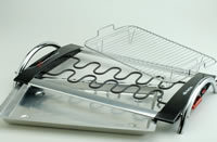 Ariete 732 Grill Da tavolo Elettrico Nero, Argento 2000 W