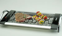 Ariete 732 Grill Da tavolo Elettrico Nero, Argento 2000 W