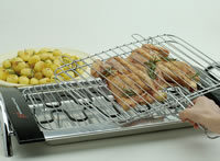 Ariete 732 Grill Da tavolo Elettrico Nero, Argento 2000 W