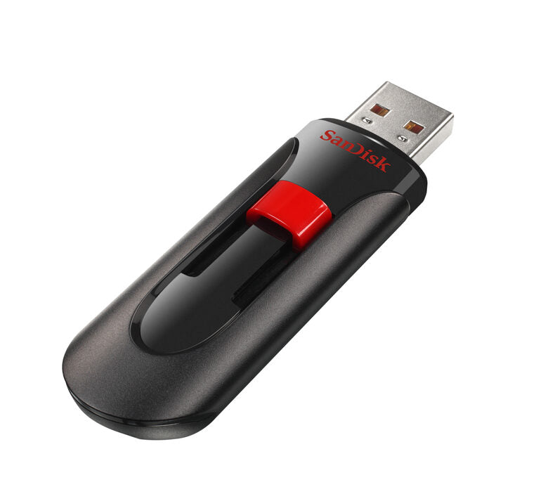 SanDisk Cruzer Glide unità flash USB 16 GB USB tipo A 2.0 Nero, Rosso