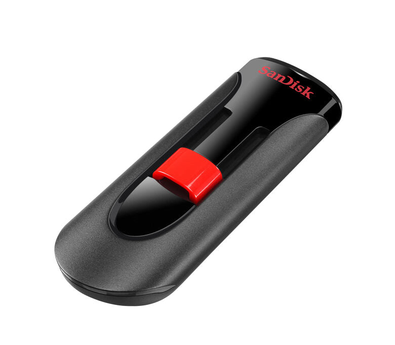 SanDisk Cruzer Glide unità flash USB 16 GB USB tipo A 2.0 Nero, Rosso