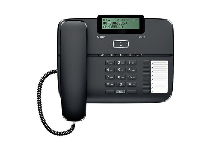Gigaset DA710 Telefono analogico Nero