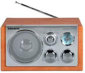 New Majestic WR-168AX Portatile Analogico Grigio
