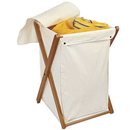 Foppapedretti Devil porta biancheria Rettangolare Faggio, Cotone, Plastica Beige, Nero, Noce