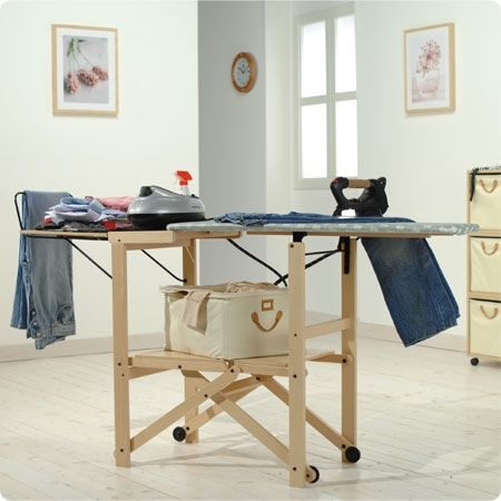 Foppapedretti Asso Asse da stiro completo 1010 x 490 mm Naturale