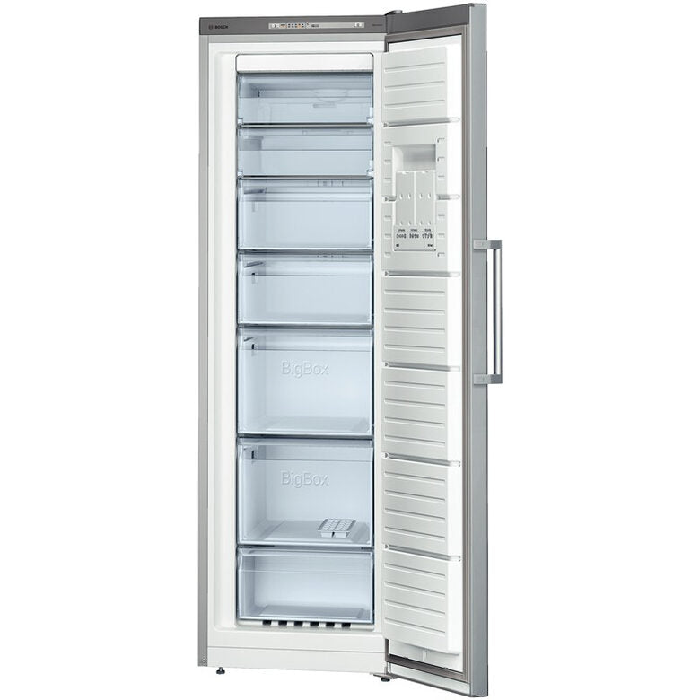 Bosch GSN36VI30 Congelatore Verticale a Libera Installazione 237 L Cromo Acciaio inossidabile