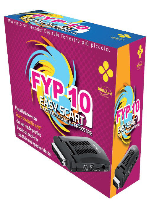 Digiquest FYP 10 Terrestre Nero