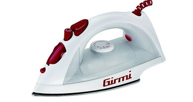 Girmi ST10 ferro da stiro Ferro da stiro a secco e a vapore Acciaio inossidabile 2000 W Rosso, Bianco