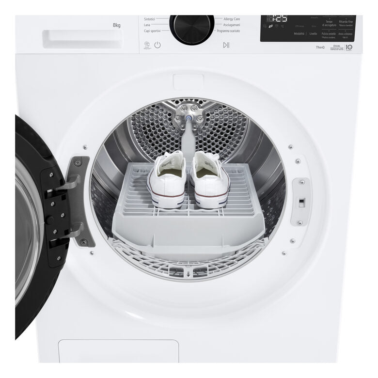 LG RNX5008TLB Asciugatrice Intelligente AI Dry 8 kg Classe B Bianco