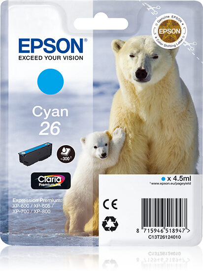 Epson Polar bear Cartuccia Ciano
