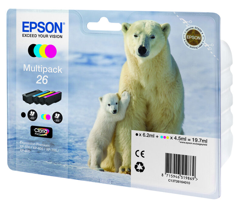 Epson Polar bear Multipack 26
