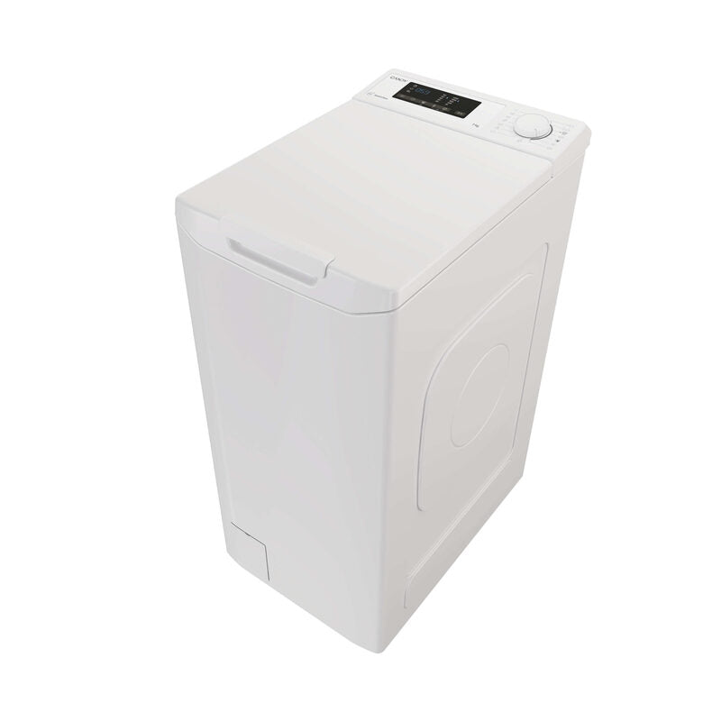 Candy TCA273D2-S ProWash 300 Lavatrice A Libera Installazione A Carica Dall'alto 7 Kg, 1200 Giri, Wi-Fi, 8 Cicli Rapidi, Classe D, Bianco