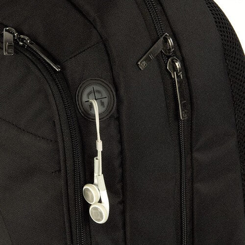 Tucano Lato borsa per notebook 43,2 cm (17") Zaino Nero