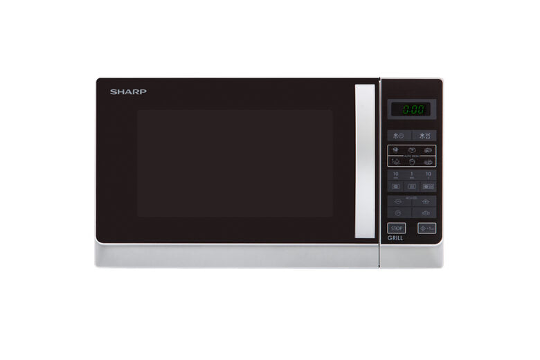 Sharp Home Appliances R742INW forno a microonde Superficie piana Microonde combinato 25 L 900 W Argento