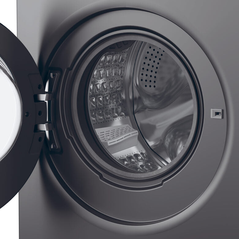 Candy BR 48B6G-S ProWash 500 Lavatrice A Libera Installazione 8 Kg, 1400 Giri, Classe A, Proactive Wash, Antracite