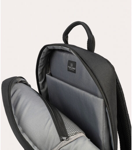 Tucano BKBTK2-BK borsa per laptop 40,6 cm (16") Zaino Nero