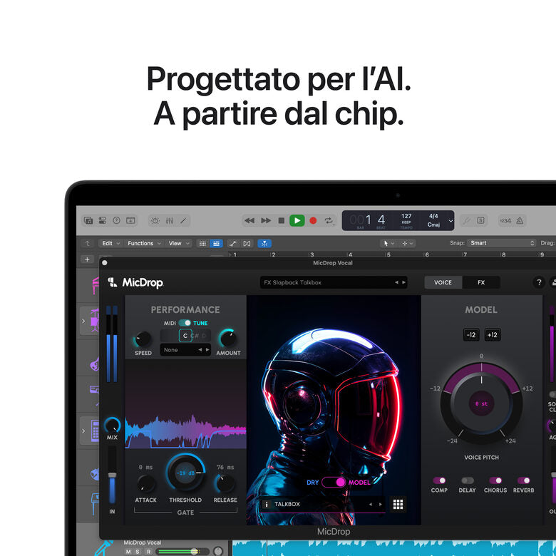 Apple MacBook Pro 14" Chip M5 10‑core CPU 10‑core GPU, 16GB, 1TB SSD Nero Siderale