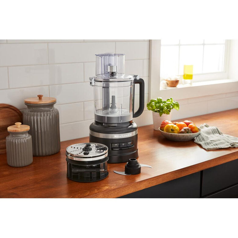 KitchenAid 5KFP1319EBM robot da cucina 400 W 3,1 L Nero, Argento, Trasparente