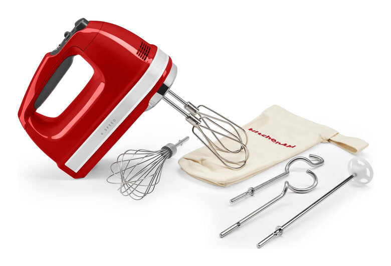 KitchenAid 5KHM9212 Sbattitore manuale Rosso Imperiale, Acciaio inossidabile