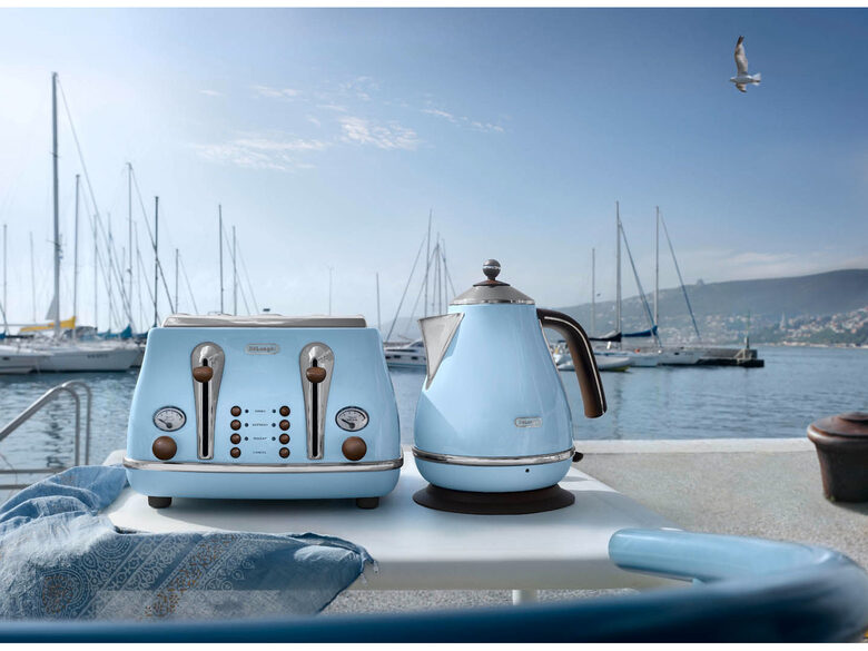De’Longhi KBOV 2001.AZ bollitore elettrico 1,7 L 2000 W Blu