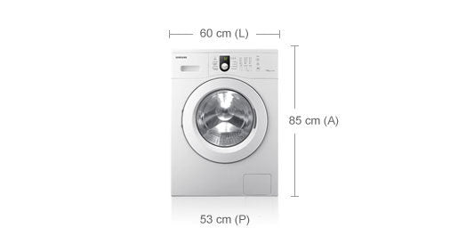 Samsung WF1700NHW lavatrice Caricamento frontale 7 kg 1000 Giri/min Bianco