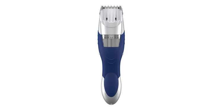 Panasonic ER-GB40, Regolabarba e tagliacapelli, Pettine accessorio, Wet&Dry, Silver/Blu