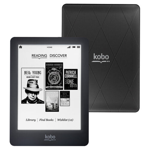 Rakuten Kobo Glo lettore e-book Touch screen 2 GB Wi-Fi Nero