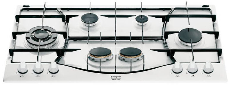 Hotpoint PH 960MST (WH)/HA piano cottura Bianco Da incasso Gas 6 Fornello(i)