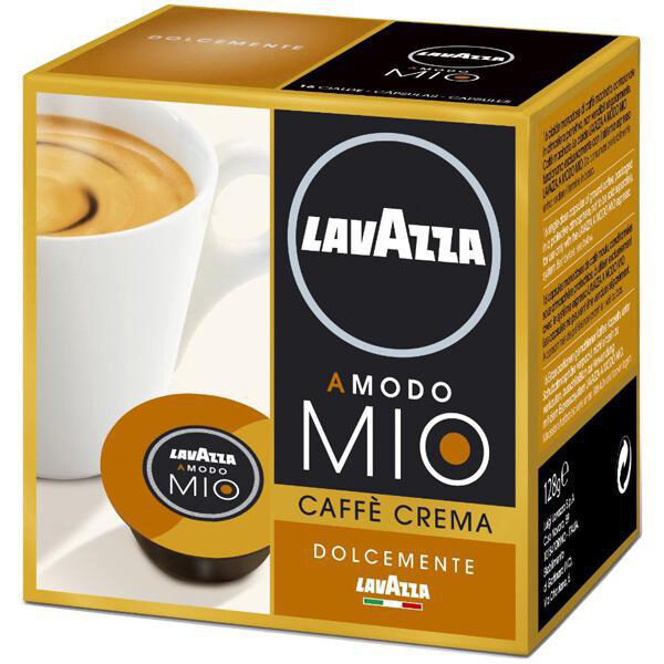 Lavazza A Modo Mio Caffè Crema Lungo Dolcemente Capsule caffè 16 pz