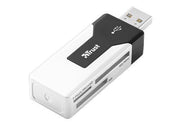 Trust 36-in-1 USB2 Mini Cardreader CR-1350p lettore di schede Bianco