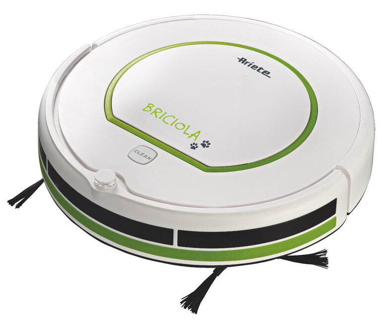Ariete Briciola Aspirapolvere Robot 0,5 L Senza sacchetto Verde, Bianco