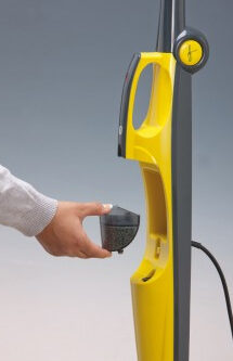 Ariete 4160 Pulitore a vapore verticale 0,5 L 1500 W Nero, Giallo