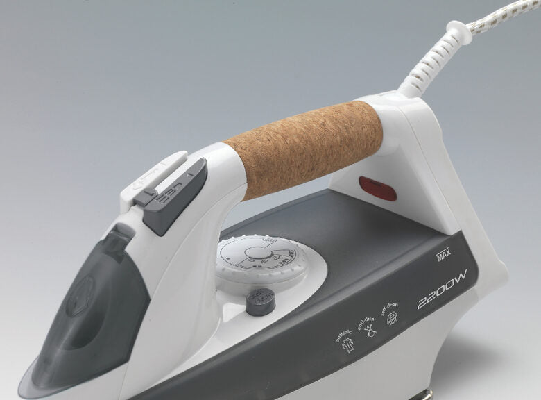 Ariete 6232 Ferro da stiro a secco e a vapore Acciaio inossidabile 2200 W Grigio