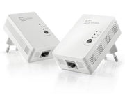TELE System P-link 0.2 500 Mbit/s Collegamento ethernet LAN Bianco 2 pz